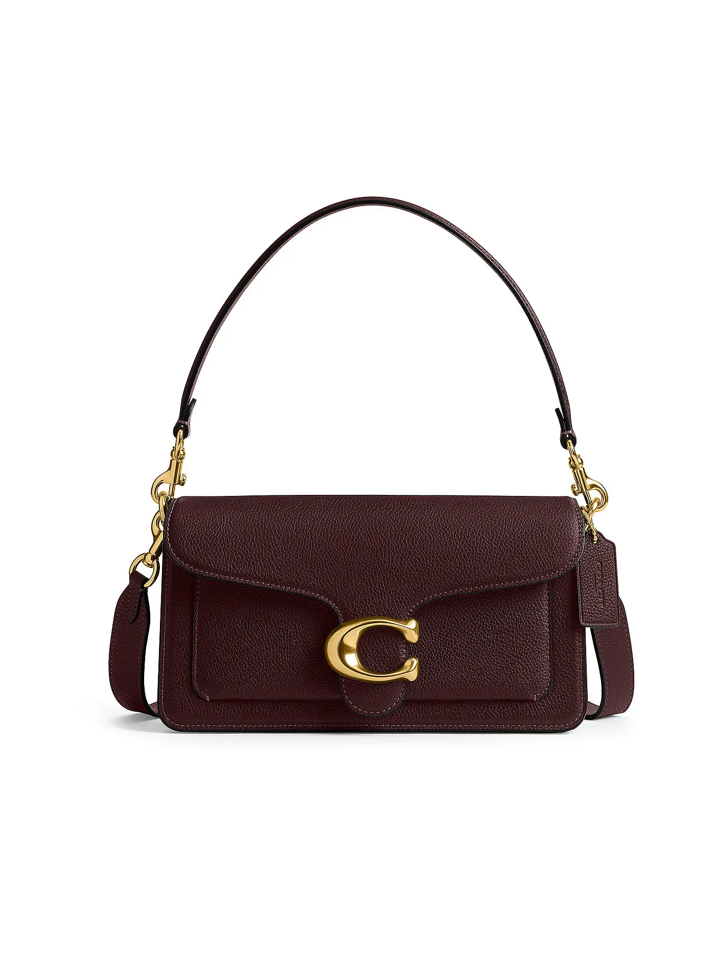 COACH | Ledertasche - Umhängetasche TABBY 26 | dunkelrot
